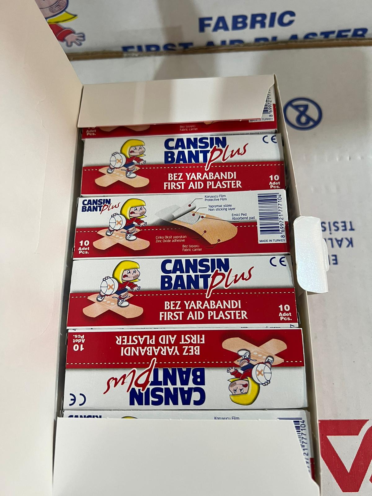 Cansinbant plasturi cu rivanol 300 buc- set engros